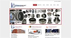 Desktop Screenshot of ozbasmakina.com